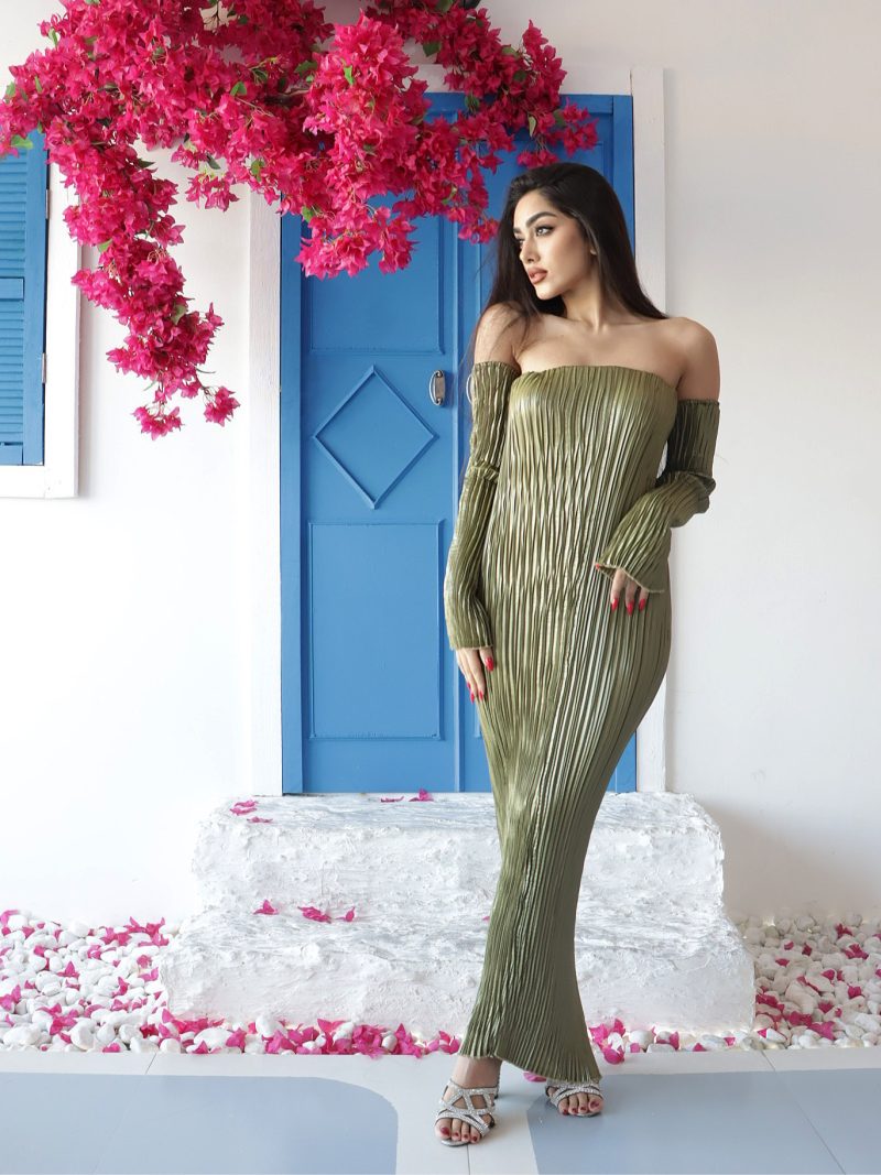 Olive dress